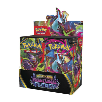 Pokemon Trading Card Game Mega Evolution Phantasmal Flames 36 Pack Sealed Bundle
