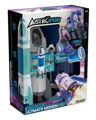 Astropod Deluxe Buildable STEM Space Rocket Toy With Real Vapour Effects And Sounds