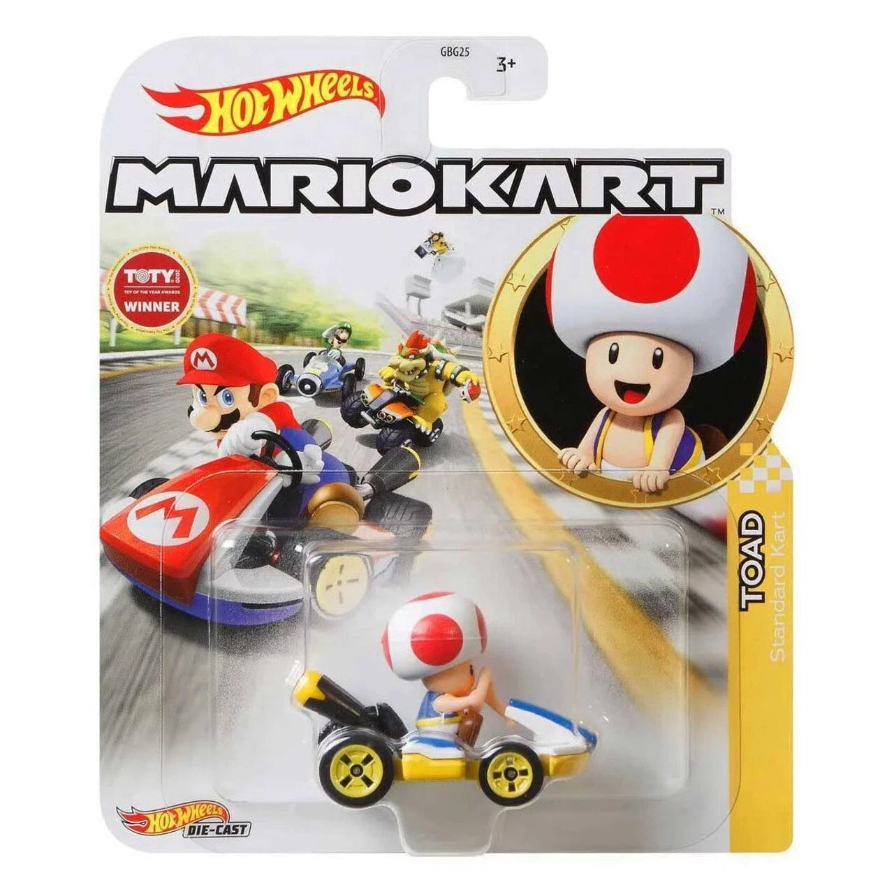 Hot Wheels Mario Kart Toad