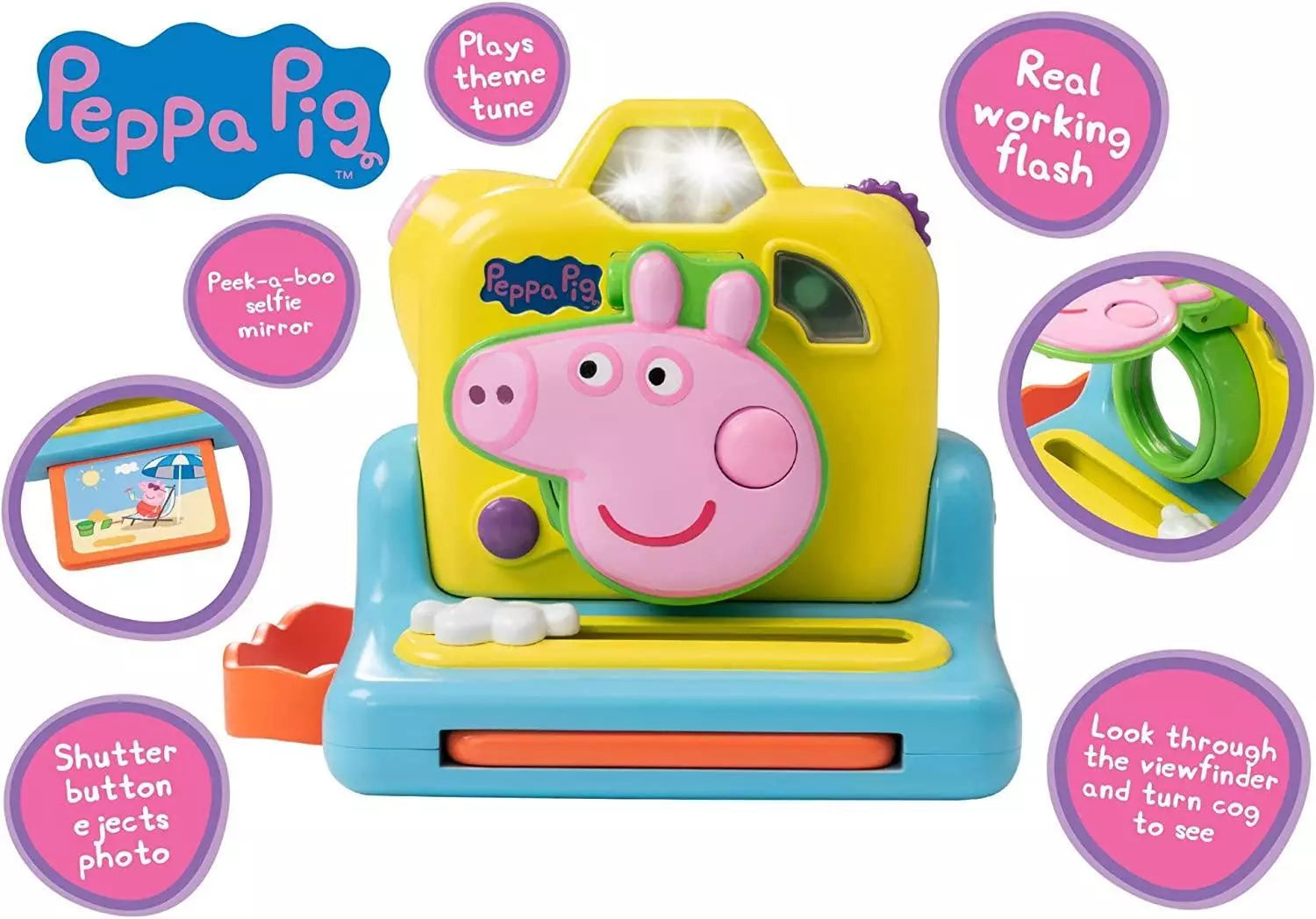 Peppa pig camera toy sales