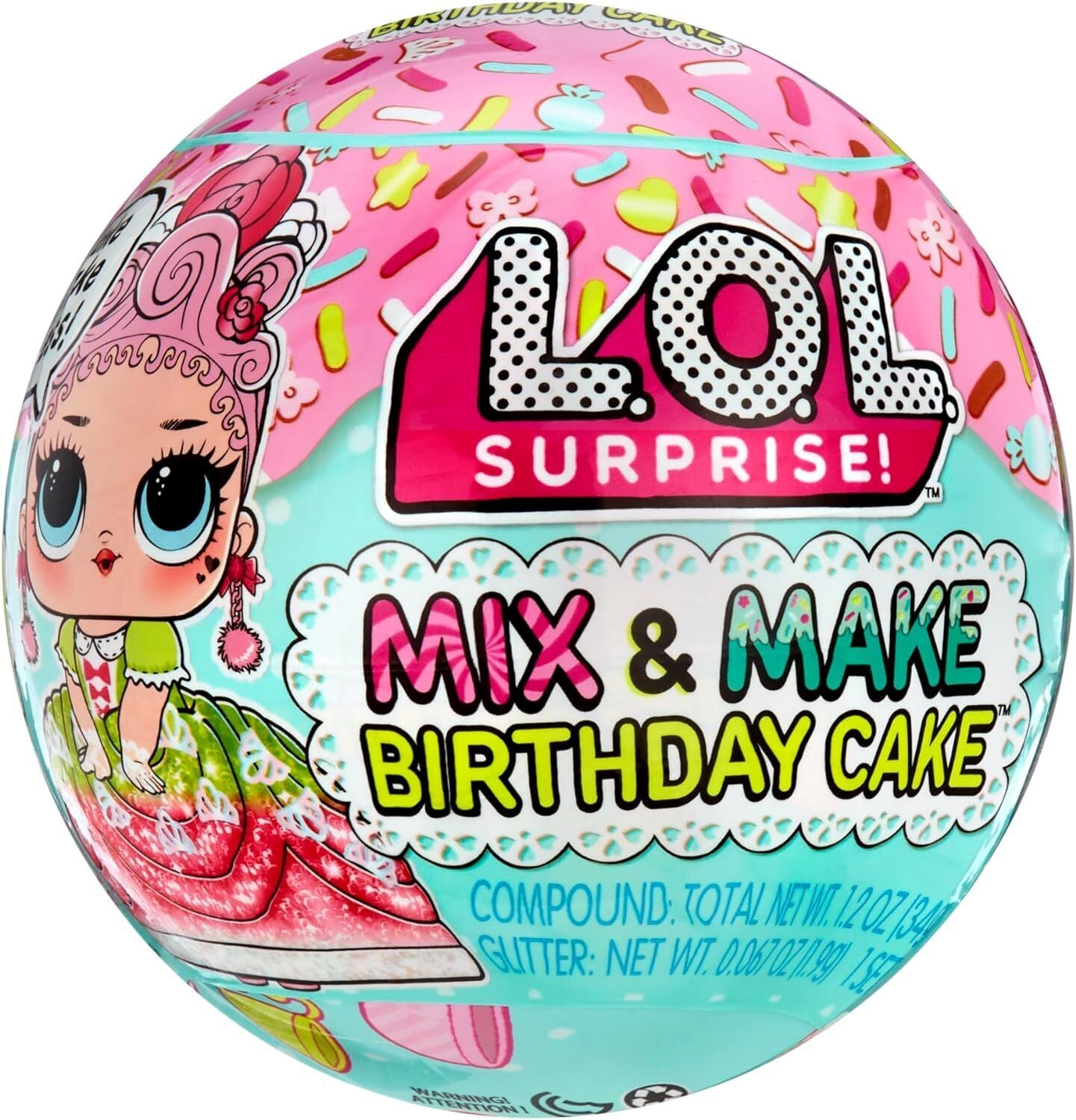 LOL Surprise! Mix And Make Birthday Cake Tots Doll