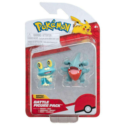 Pokemon Battle Figure Froakie And Gible