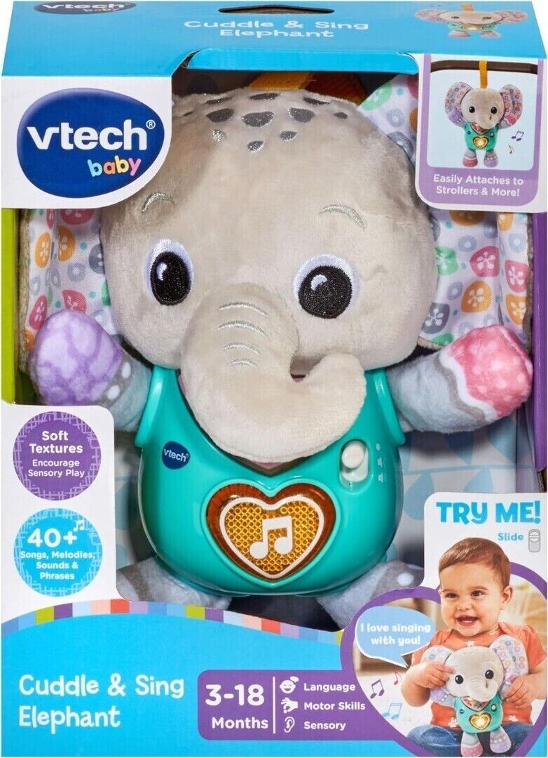 Vtech Cuddle And Sing Elephant