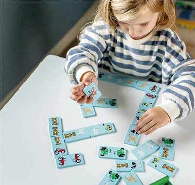 Tractor Ted Wooden Farm Dominoes
