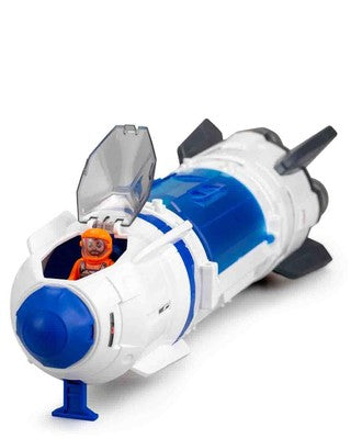 Astropod Deluxe Buildable STEM Space Rocket Toy With Real Vapour Effects And Sounds