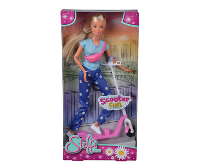 Steffi Love Scooter Fun Doll And Scooter