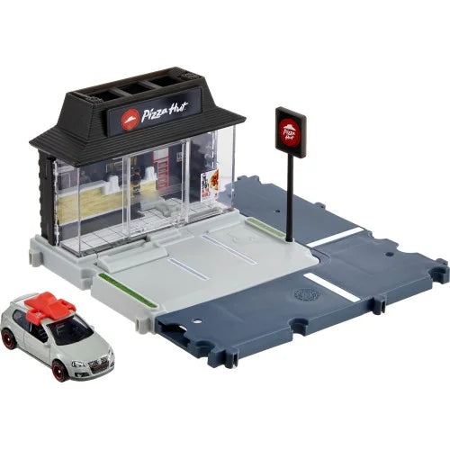Matchbox Action Drivers Pizza Hut With Golf GTi Playset