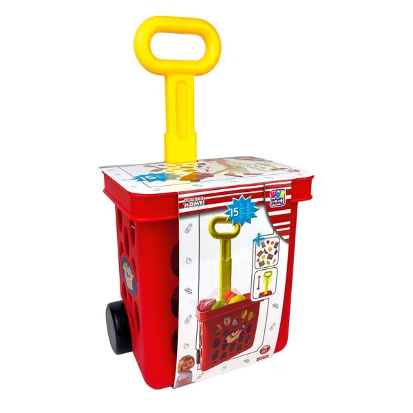 Happy People Role Play Kids Shopping Cart And Accessories