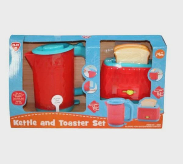 Playgo Toaster And Kettle Playset