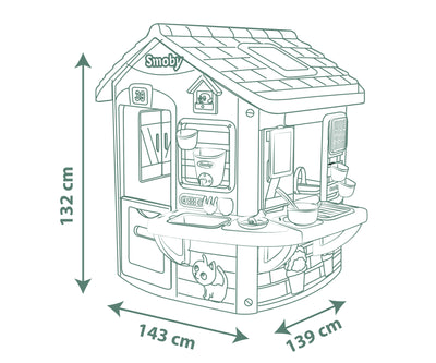 Smoby Life Mud Cooking Playhouse