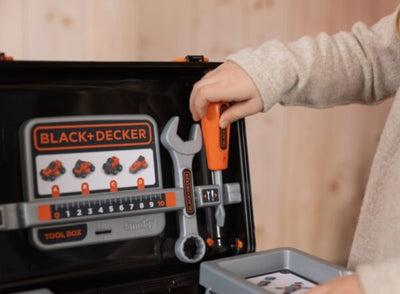 Smoby Black And Decker Bricolo Tool Box With 39 Accessories