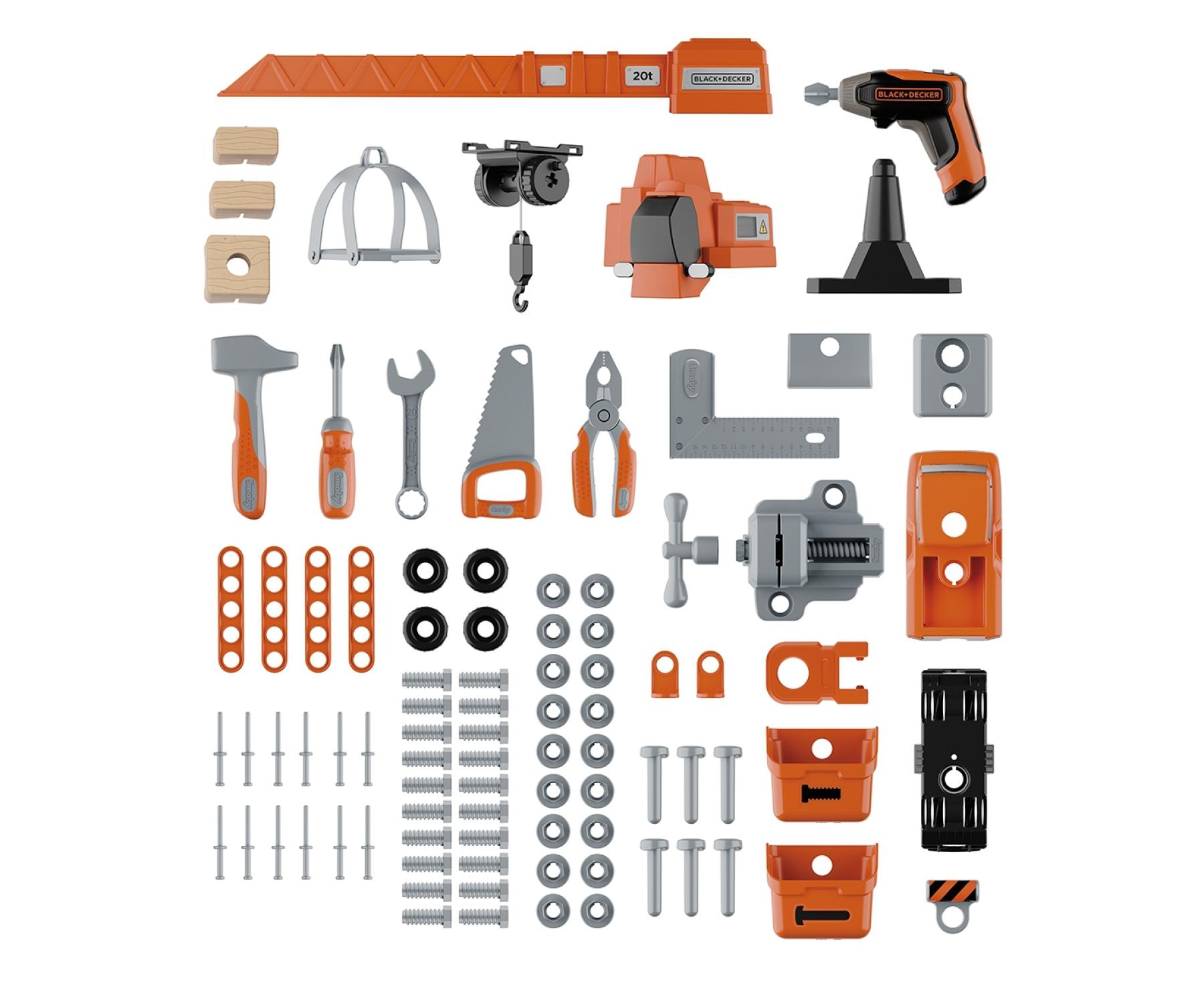 Smoby Black And Decker Builder Workbench