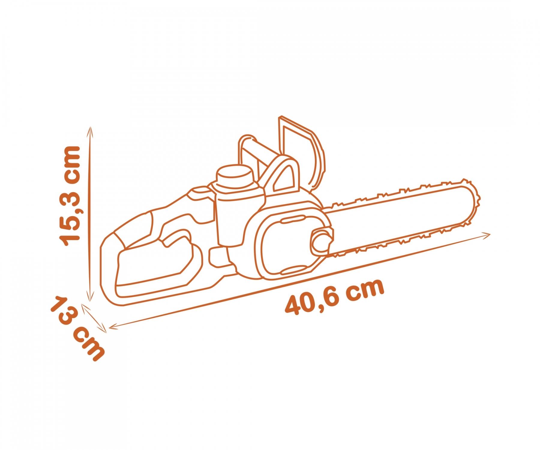 Smoby Black And Decker Toy Chainsaw