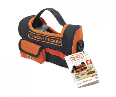 Smoby Black And Decker Tool Set In Fabric Case