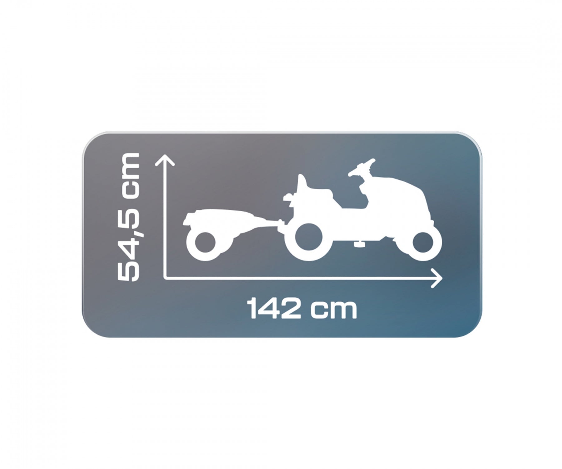 Smoby Farmer XL Tractor And Trailer Blue