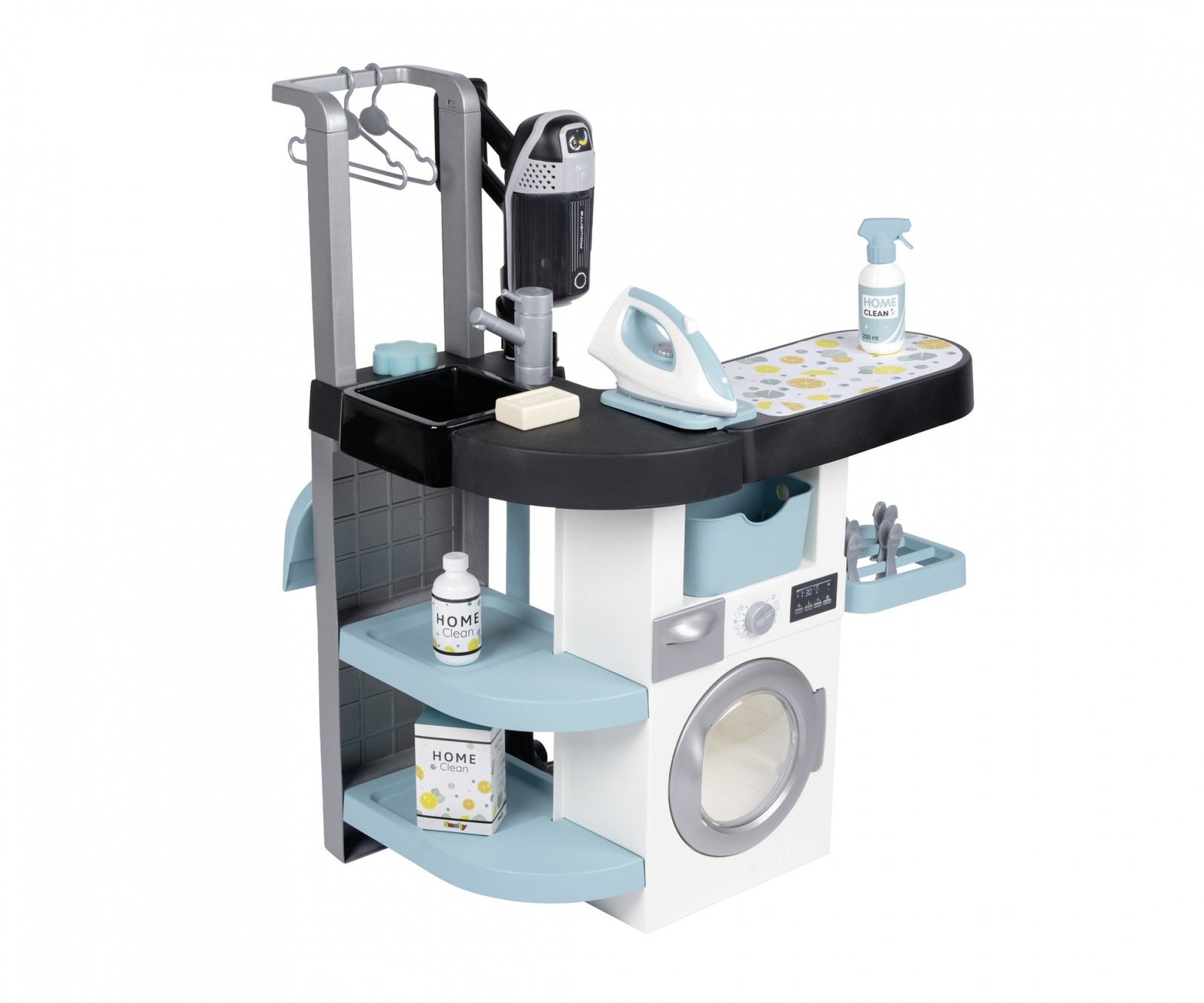 Smoby Rowenta Wash And Clean laundry