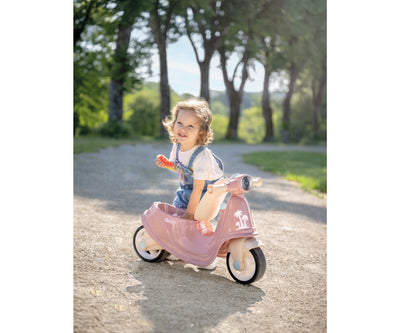 Smoby Ride On Scooter Pink