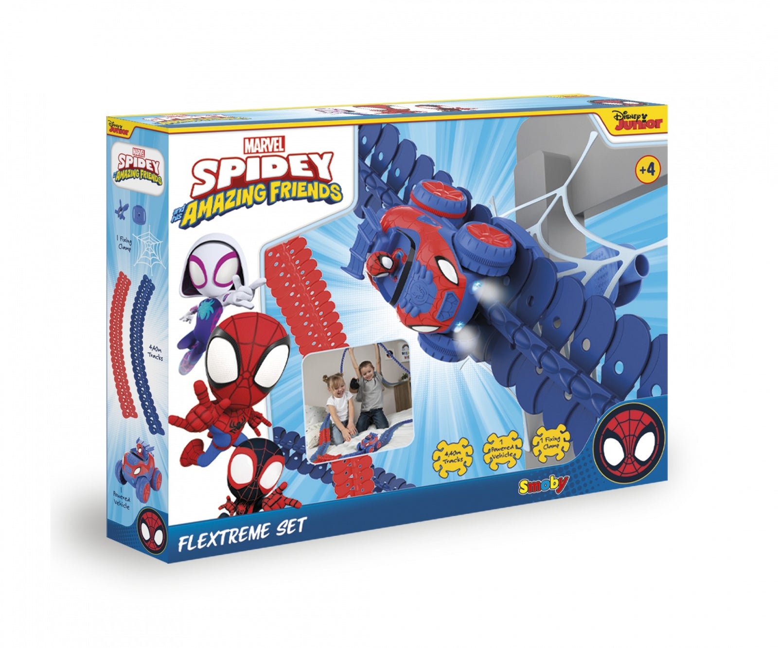 SpiderMan Spidey And His Amazing Friends Spidey Flextreme Discovery Race Track Set