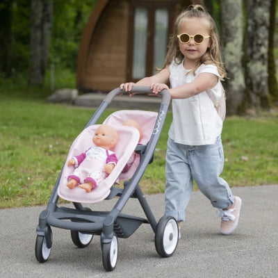 Quinny / Maxi Cosi Dolls Twin Buggy / Pram For 42cm Dolls