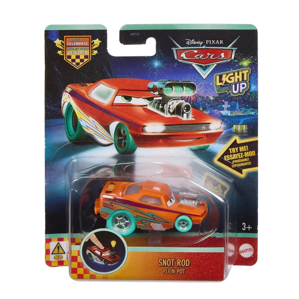 Disney Cars Die Cast Light Up Vehicle Snot Rod
