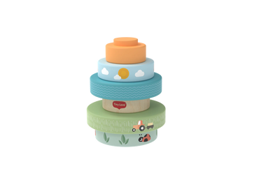 Tiny Love Wooden Stacking Tower Infant Toy