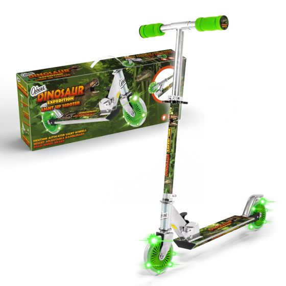 Dinosaur Expedition Light Up Scooter
