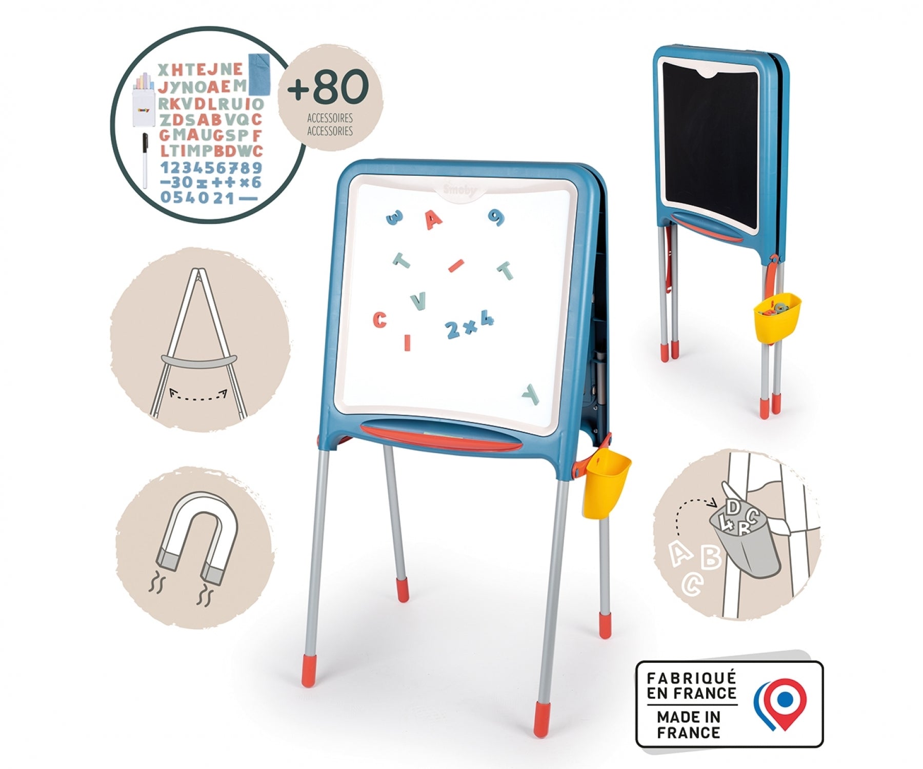 Smoby Black / White Activity Board