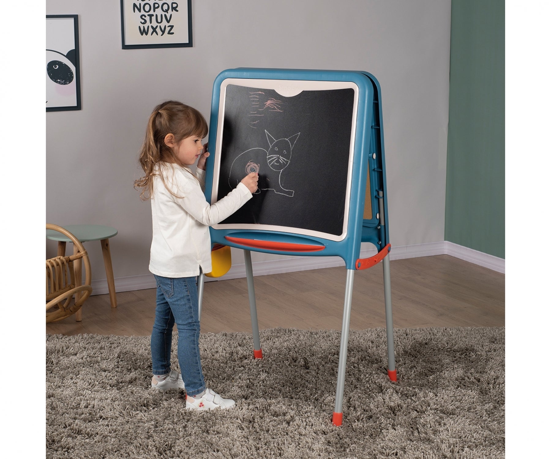 Smoby Black / White Activity Board