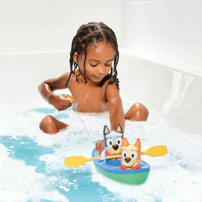 Bluey Paddling Canoe Bath Toy