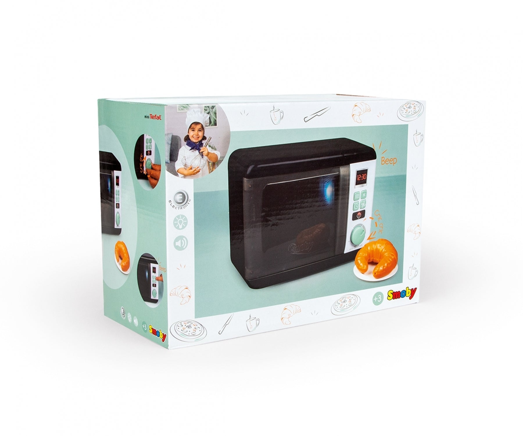 Smoby Tefal Electronic Microwave