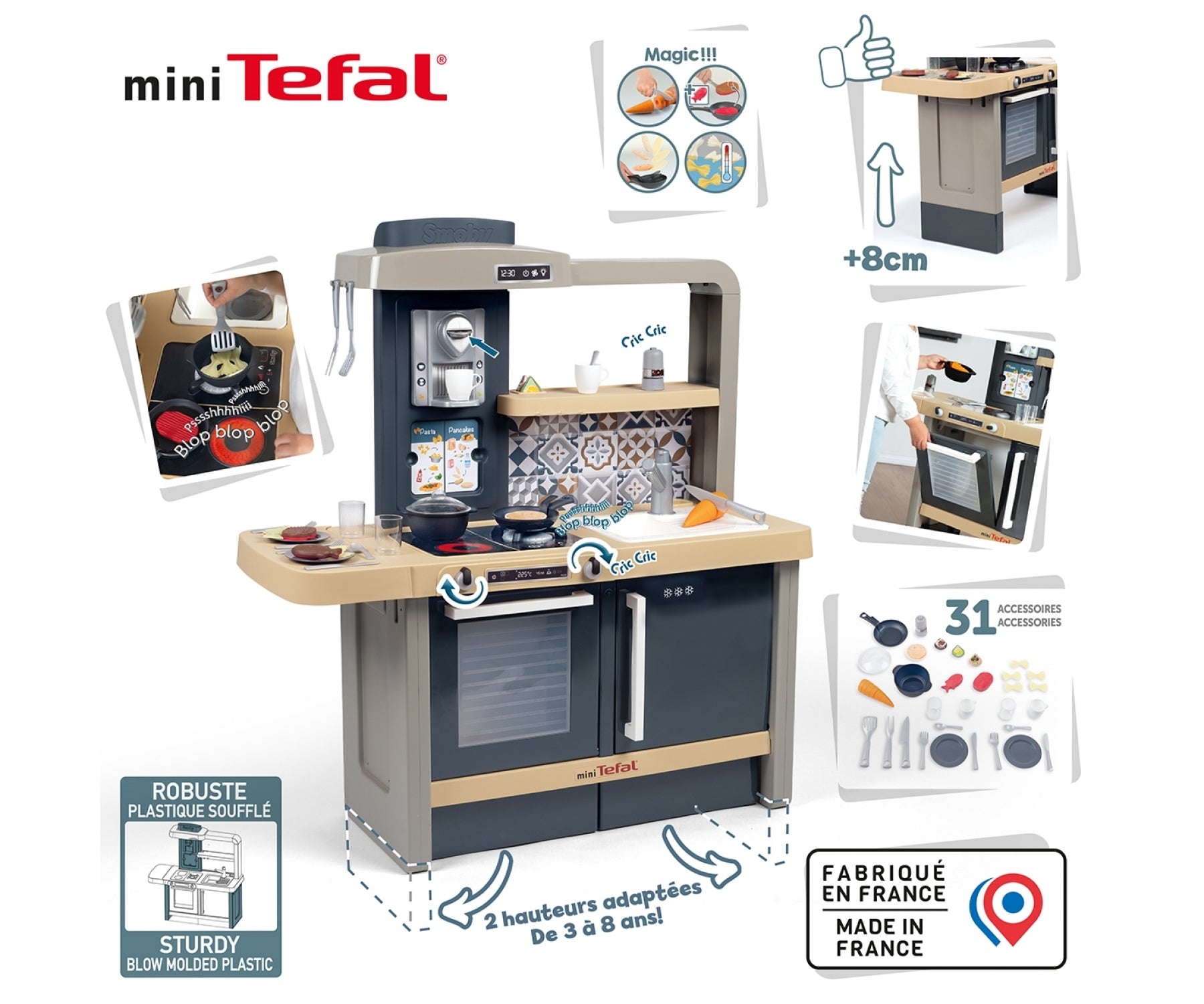 Smoby Mini Tefal Evolutive Kitchen