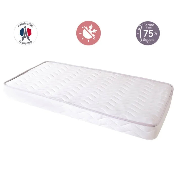 Tineo Seasonal Cot Bed Mattress 70cm x 140cm x 10cm