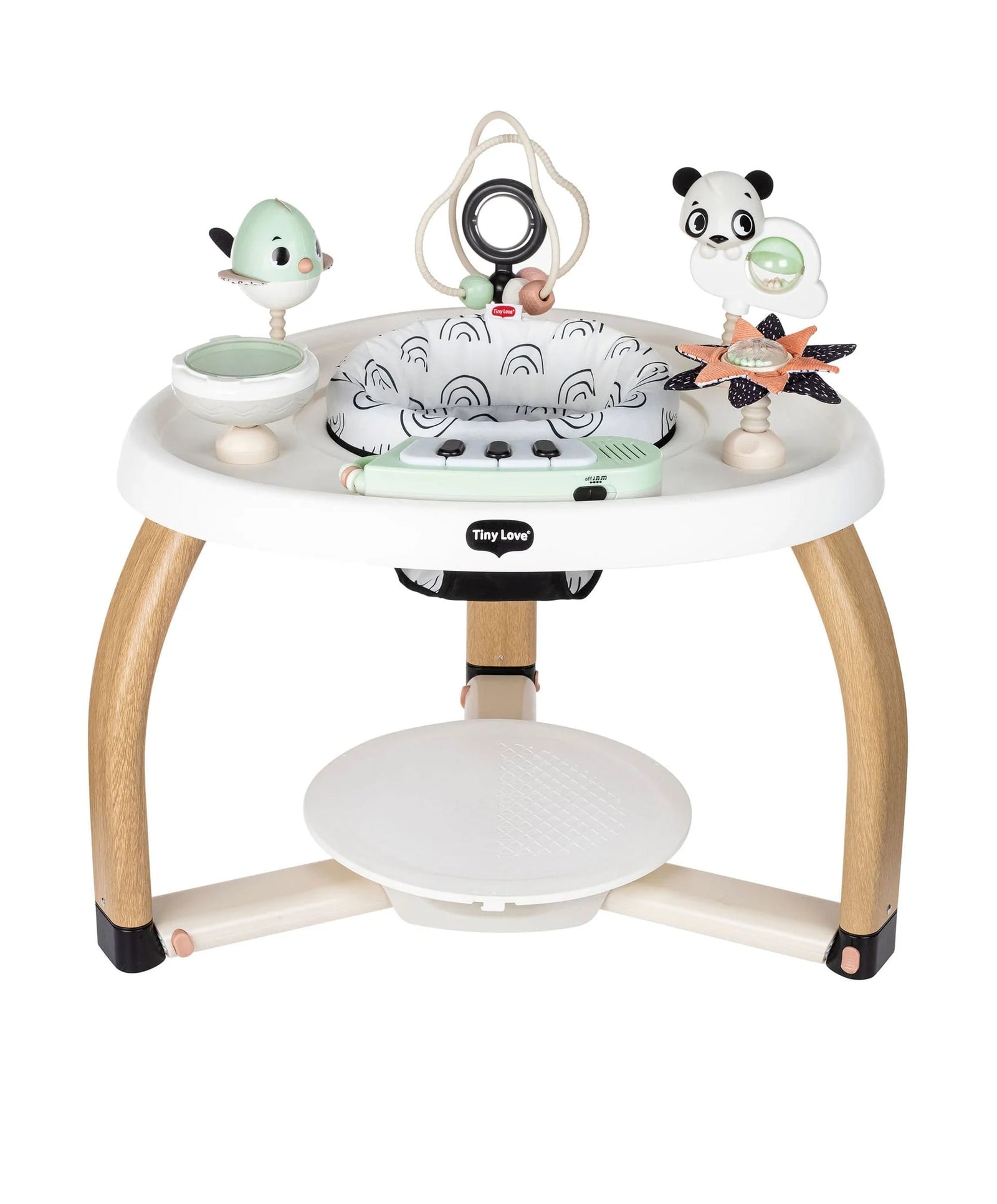 Tiny Love Here I Grow 5 In 1 Stationary Activity Table Black And White Decor