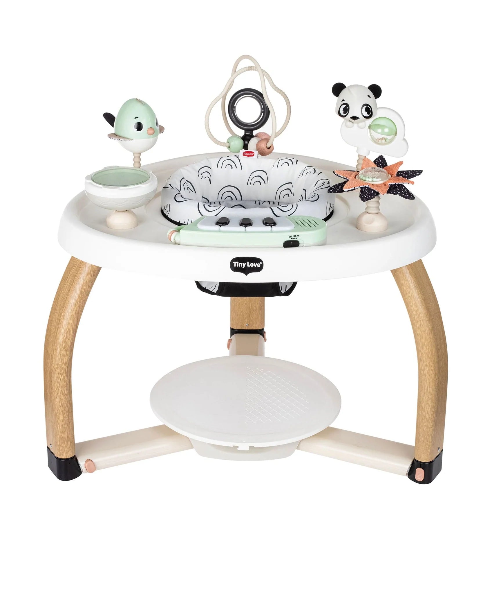 Tiny Love Here I Grow 5 In 1 Stationary Activity Table Black And White Decor