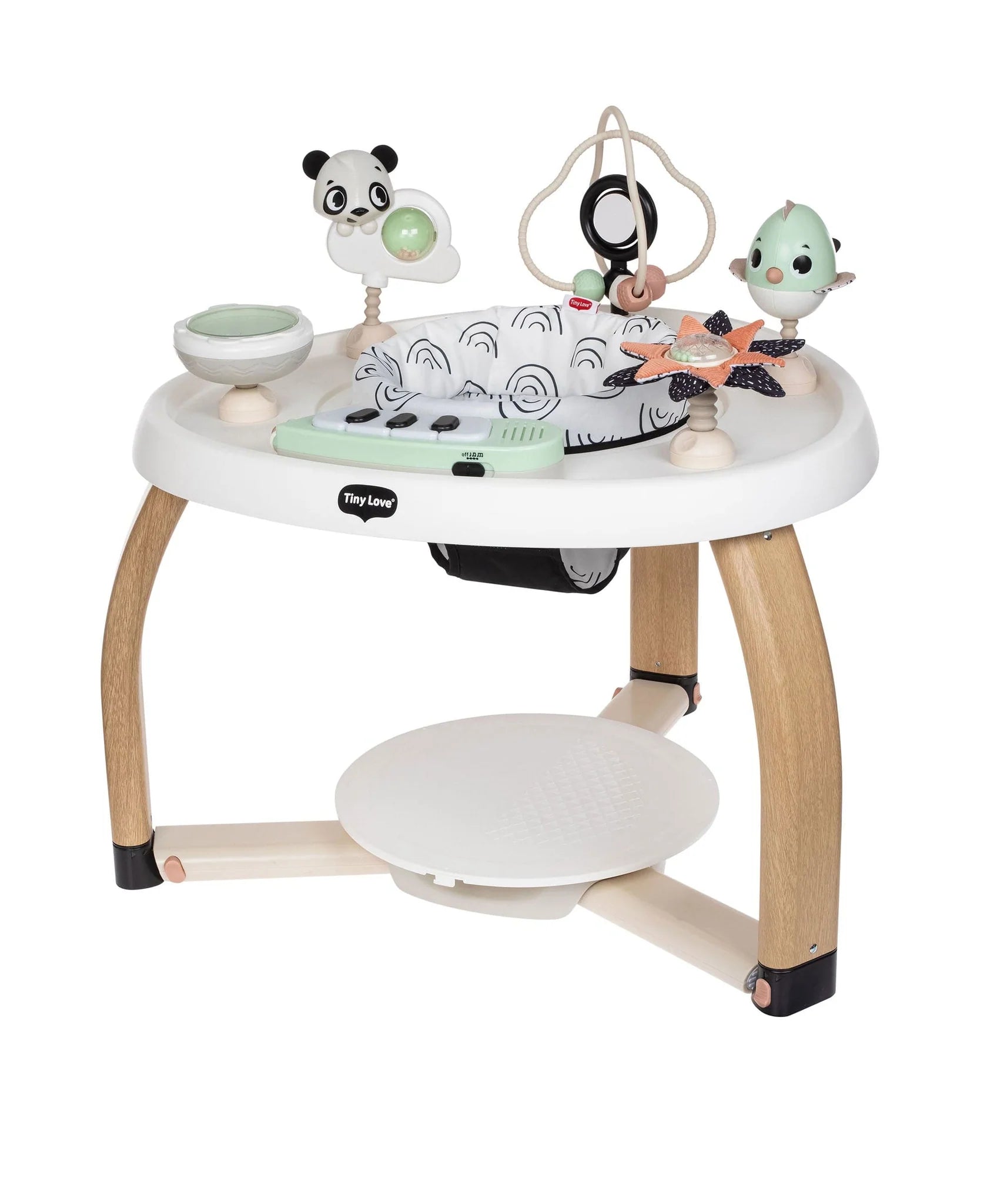 Tiny Love Here I Grow 5 In 1 Stationary Activity Table Black And White Decor