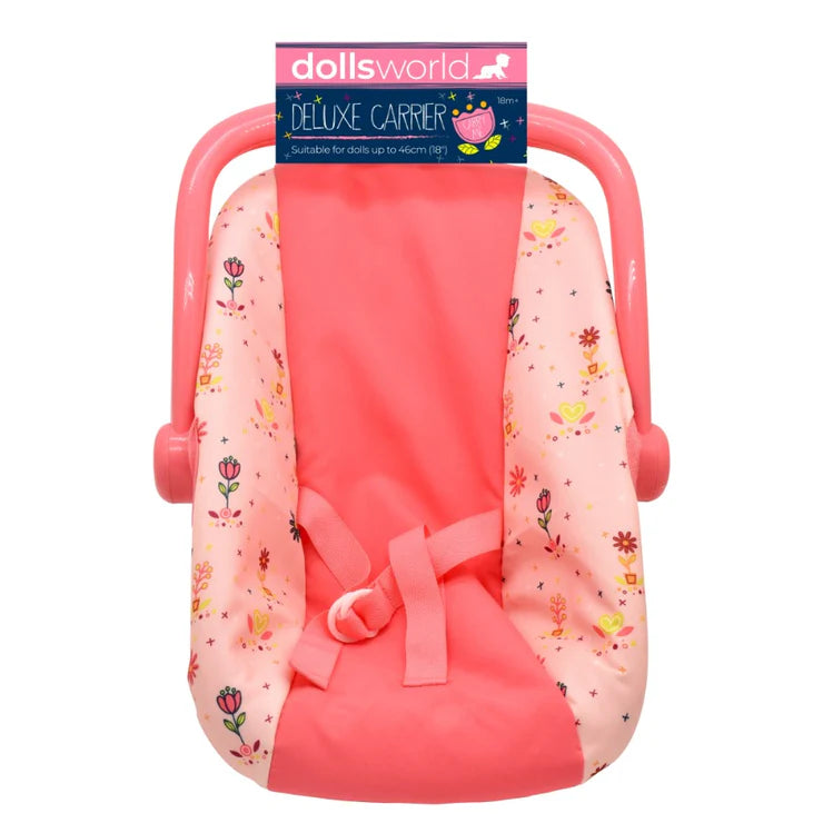 Dolls World Deluxe Doll Car Seat / Carrier for 46cm Dolls