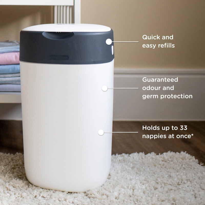 Tommee Tippee Twist And Click Nappy Bin Set Totally Toys Ireland
