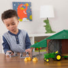 John Deere Tractor And Shed Playset 1:32