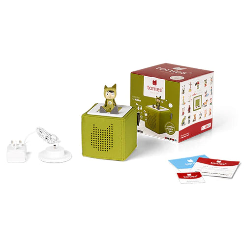 Tonies Toniebox Starter Set Audio Speaker For Kids Green