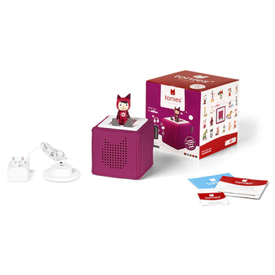 Tonies Toniebox Starter Set Audio Speaker For Kids Purple