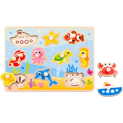 Tooky Toys Wodden Puzzle Marine Life