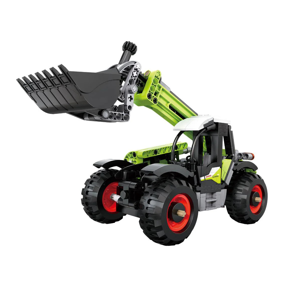 CaDa CLAAS Scorpion 756 Farm Telehandler 401pc Construction Set