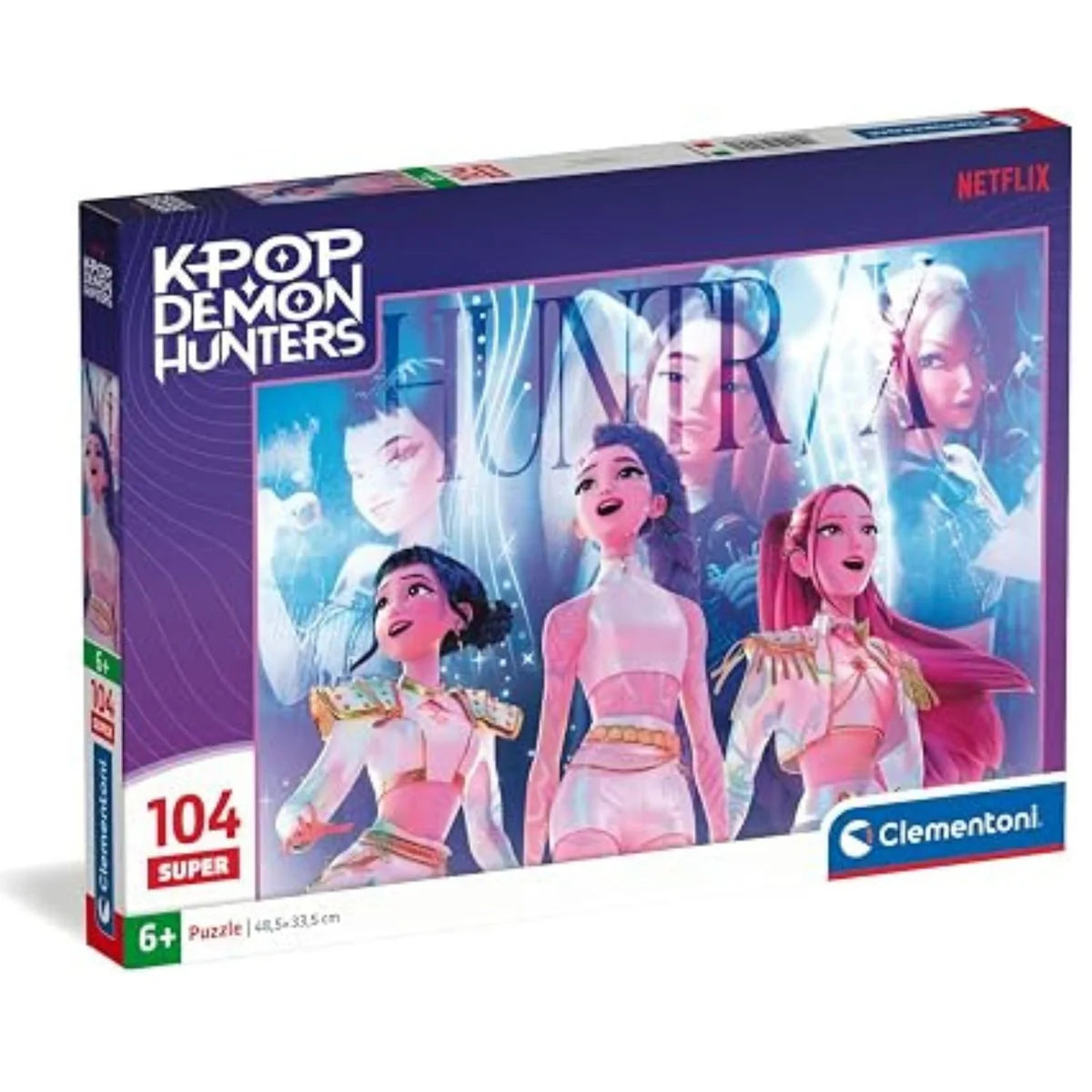 K Pop Demon Hunters Super 104pc Jigsaw Puzzle