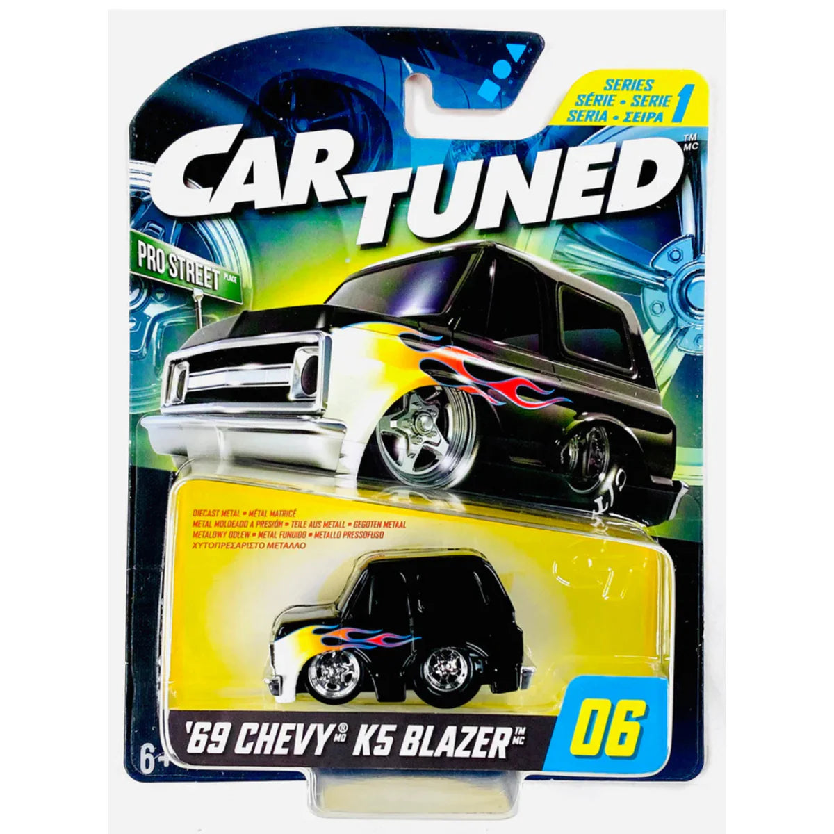 Car Tuned Die Cast Retro Cars '69 Chevy K5 Blazer