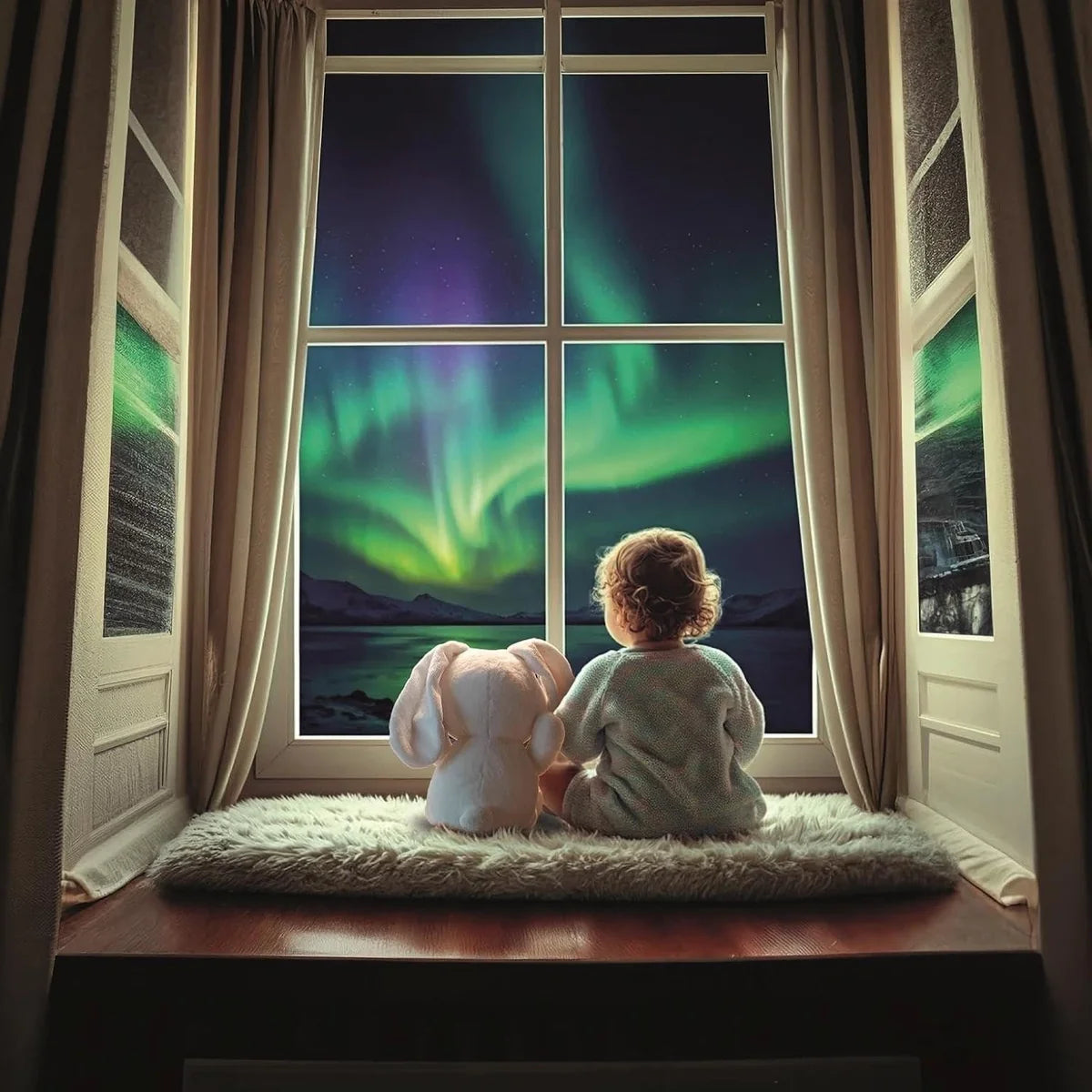 Clementoni My Artic Bunny Northern Lights Light Projector