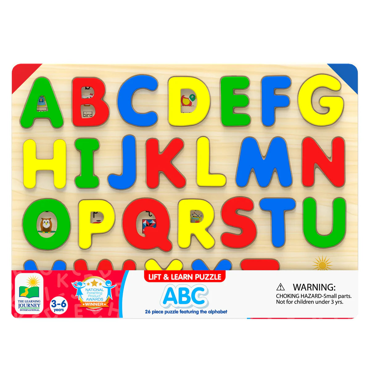 Lift And Learn ABC Wooden Puzzle