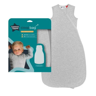 Tommee Tippee Sleep Bag Sky Grey Marl 6-18 Months 1.0 Tog.