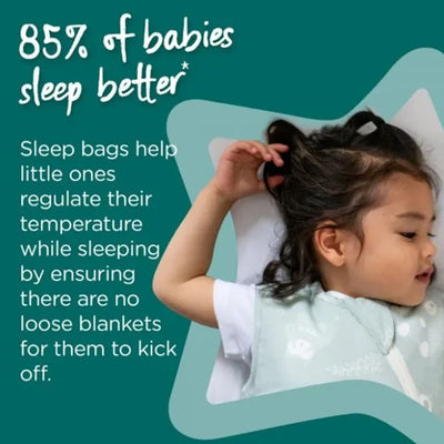 Tommee Tippee Sleep Bag Sky Grey Marl 6-18 Months 2.5 Tog