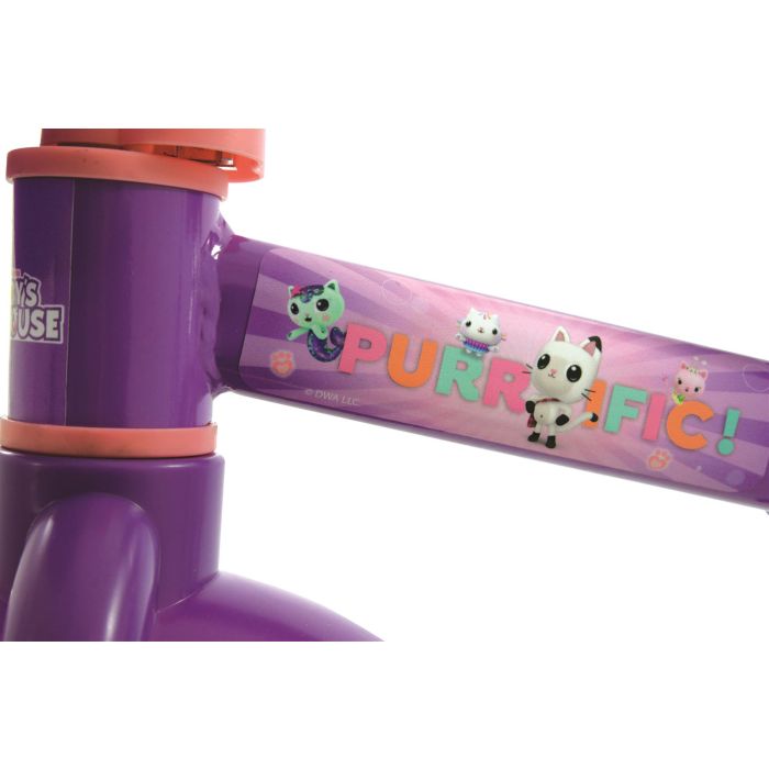 Gabby's Dollhouse 10" 2 In 1 Training Bike