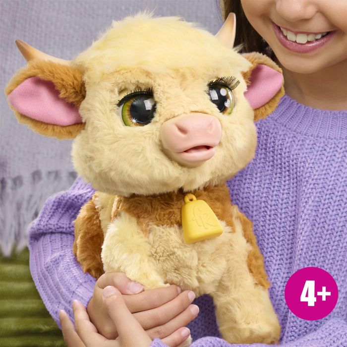 FurReal Friends Maggie The Feed And Follow Cow Interactive Toy